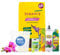 W West Boxx Orchideen Umtopfen Set mit Spezial-Substrat 2,5l, Orchideentopf 15cm, Blattpflege, 2X Gießanzeiger und 6X Pflanzenclips