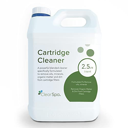 ClearSpa Cartridge Cleaner 2.5L - Hot Tubs, Swimming Pools and Spas Pleated Filters