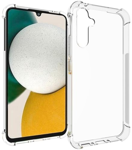iMoshion Softcase,Backcover Hülle kompatibel mit Samsung Galaxy A34 (5G) – Shockproof Case Handyhülle – Silikon Schutzhülle in Transparent [Verstärkte Ecken, Stoßfest, Dünn]