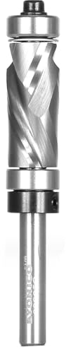 Yonico Flush Trim Router Bits Muster Bit Kompression Ultra-Performance Top Bearing Downcut 1/4 Zoll Schaft 33205q