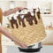 Xoenoiee Chocolate Ice Cream Pattern Pressure Cooker Cover for 3 qt Instant Pot, Kitchen Appliance Dust Cover with Pockets for Rice Cooker Air Fryer Slow Cooker