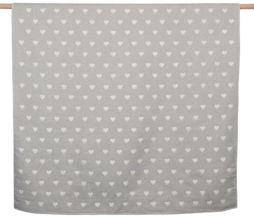 David Fussenegger Plaid Herzen Allover Filz, 200x135 cm