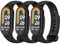 Monuary 3 Pezzi Cinturini Compatibili con Xiaomi Smart Band 10/9/8, Cinturini di Ricambio Sportivi Colorati, Morbidi e Traspiranti, Sgancio rapido