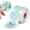 Phomemo Thermal Star Colour Etiketten - Multifunktionale selbstklebende Etiketten, 2*2 (50x50mm) Bunte runde Etiketten, Star Green Etiketten, 500 Etiketten/Rolle