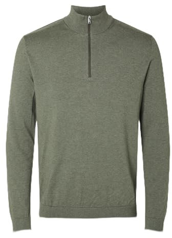 SELETED HOMME SLHBERG Half Zip Cardigan NOOS