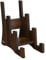 Fender Deluxe Wooden 3-tier Guitar Stand statief voor drie gitaren