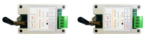 Tyatocepy 2X RS485 RS232 Ricetrasmettitore wireless USB 20DBM 433M Trasmettitore e ricevitore VHF/UHF Radio Modem (RS485)