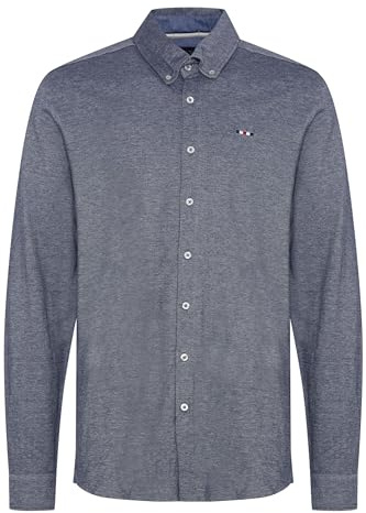 FQ1924 FQSteven Herren Hemd Freizeithemd Herrenhemd mit Kentkragen 100% Baumwolle Regular fit, Größe:XXL, Farbe:Salute (194011)