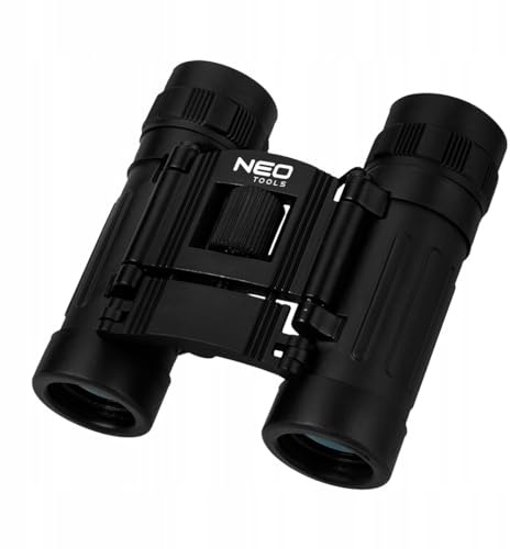 NEO TOOLS Kompakte Fernglas 12x25 für Erwachsene Kinder Jugendlicher | Faltbares Ferngla mit Schwach Nachtsicht, Großes Okular, Für Vogelbeobachtung Konzerte Wandern Reisen Jagd