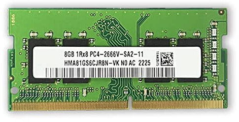 Sefdrert Memoria RAM DDR4 da 8 GB 2666 MHz per computer portatile, 260 pin, SODIMM, PC4-21300, 1,2 V, memoria RAM per computer