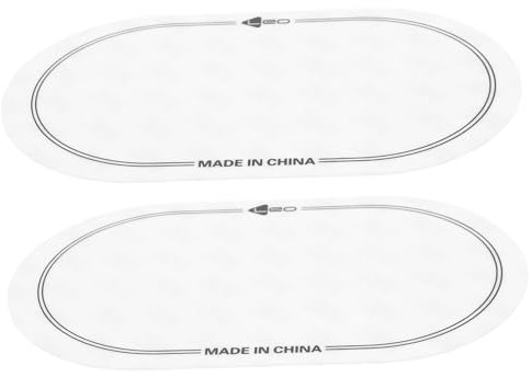 PLAFOPE 2 Stück Drum Protector Pads Bass Drum Aufkleber Für Kit