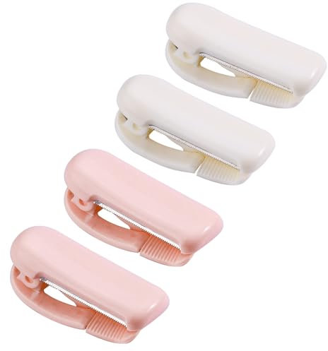 Realand Washi-Klebebandabroller, Mini-Klebebandabroller, niedlicher tragbarer Abdeckbandspender für 0,5–2,5 cm breites Klebeband, Clip-Typ, 4 Stück