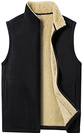 Steppweste Herren Leicht Leicht Winterweste Übergangsjacke Softshell Ärmellose Gilet Jacke Wärme Sport Weste Winterweste Steppweste Outdoor Dicke Freizeitweste Mit Reißverschluss