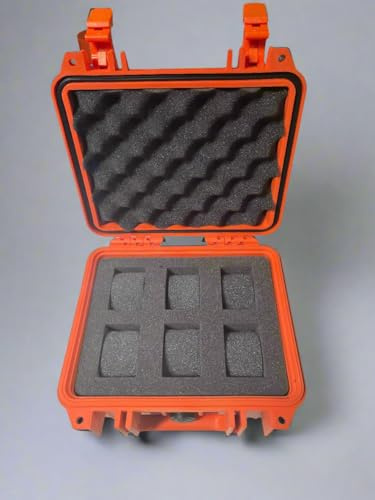 Pelican Case 1200 Ersatz-Schaumstoffeinlage für 6 Uhren (nur Schaumstoff)