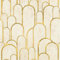 TADESSI Papier peint photo - Aspect structuré - M1 - N° 11740 - Papier peint photo crème/beige doré - Artdeco pour salon, chambre à coucher, cuisine