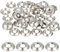 QUARKZMAN 120 Pcs #6 Rondelle A Testa Svasata In Acciaio Al Carbonio Per Viti Bulloni Costruzioni Meccaniche, Argento