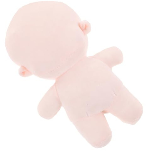 WOONEKY Weicher Flexibler Plüsch puppenrohling Nackte Humanoide Stoffpuppe zum Selbermachen Fördert Kreativität und Feinmotorik