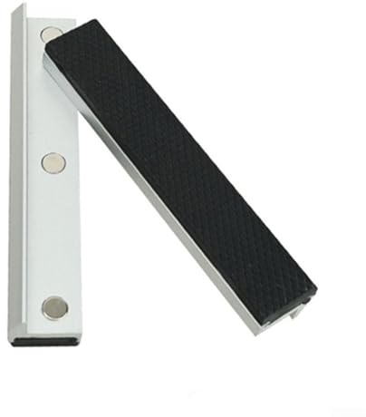 Für Metall-Schraubstock, magnetisch, weich, Gummi, 2 Stück, mit vier starken Magneten und Anti-Rutsch für stabilen Halt und Schutz während der Bankarbeit (15,2 cm)