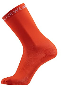 GORE WEAR Essential Socks, Calze Unisex - Adulto, Arancione (Fireball), 44-46