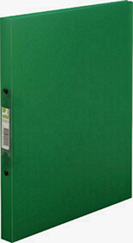 Q-Connect KF02911 Ringbuch - A4, 2-Ring, Dürchmesser 16 mm, grün/klar