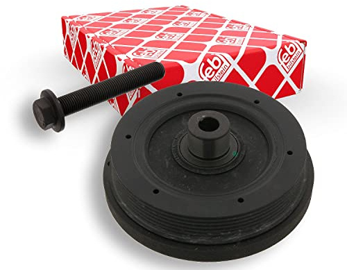 febi bilstein 34826 Riemenscheibe (entkoppelt) für Kurbelwelle, mit Schraube, 1 Stück