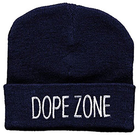 Hip-Hop Mütze DOPE ZONE 54114 dunkelblau
