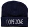 Hip-Hop Mütze DOPE ZONE 54114 dunkelblau
