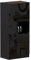 Vida Designs Hulio 2 Door Wardrobe, Black, 47 cm D x 76 cm W x 170 cm H