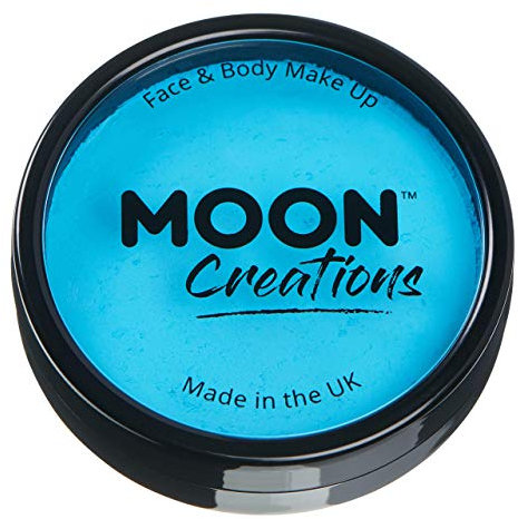 Moon Creations Maquillaje Facial y Corporal Profesional | Pintura de Color Profesional | Pintura Facial para Niños, Adultos, Disfraces, Festivales, Halloween Agua 36g
