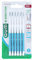 GUM Bi-Direction - Confezione da 6 interdentali, 0,9 mm, colore: Blu