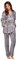 Selente Sweet Dreams kuscheliger, 2-teiliger Fleece-Anzug aus Superflausch-Bademantel mit Kapuze, Taschen & Bindeband und Langer Hose, grau, Gr. M