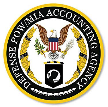 Sticker-Designs 10cm! Klebe-Folie Wetterfest Made-IN-Germany DPAA POW MIA Accounting Agency UV&Waschanlagenfest Auto-Aufkleber Profi-Qualität! F2622