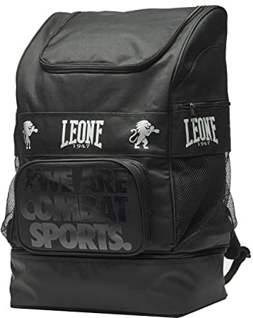 LEONE 1947, Zaino Ambassador, Unisex Adulto, Nero, Taglia Unica, AC952