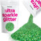 Hemway Ultra Sparkle Glitter - Emerald Green Holographic | Fine Metallic Flakes for Resin & Epoxy Crafts | Supplies for Tumblers, Festival, Hair, Face, Body, Eye & Nail Art Decoration | 100 g