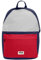 FILA Unisex Boma Badge Backpack S’Cool Two-Medieval Blue-Bright White-True Red-OneSize Rucksack
