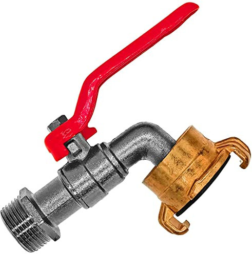 3/4 Zoll Auslaufventil mit Schnellkupplung passend zu System GEKA