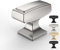 9BUILD 10 Pack Satin Nickel Drawer Knobs - Square, Cupboard, Kitchen Door, Dresser, Wardrobe Knobs