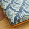 Odot Spannbettlaken für Boxspringbetten, Pflanze Muster Spannbetttücher Mikrofaser bis 25cm, Superweiches Spannbetttuch Bettlaken für Kinder Einzelbett Doppelbett (180x200x25cm,Bananenblatt)