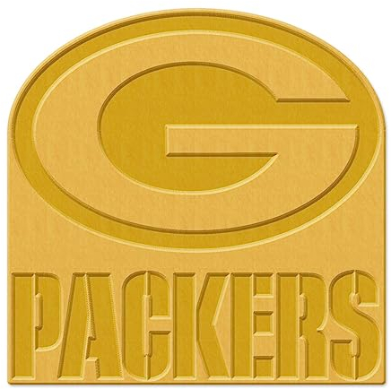 NFL Universal Schmuck Caps PIN GOLD Green Bay Packers