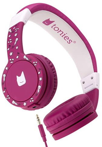 Tonies Foldable Wired Headphones for Kids - Purple