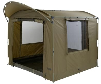 Mivardi Shelter Base Station MK2 Angelzelt Kochzelt extra Hoch Schnellaufbau Camping Carp Bivvy