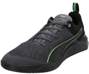 PUMA Herren Fuse 3.0 Crosstrainer, Galactic Gray Black-Green Glare, 40 EU