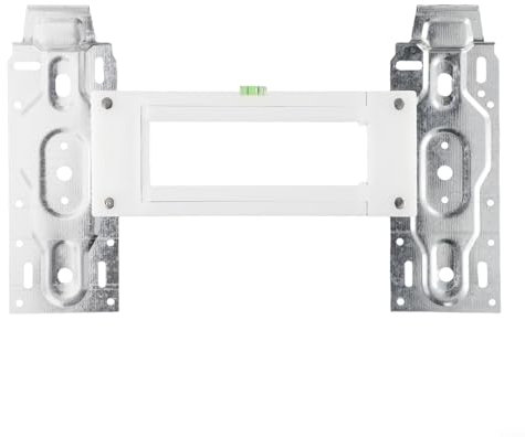 Soporte de pared para unidad de aire acondicionado interior, 32 x 20 x 2 cm, soporte ajustable de pared, medidor de nivel de aire acondicionado dividido unidad interior