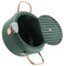Cabilock 1 Pc Freidora Tempura Asador Microonda Sartenes Cacerola Freidora De Aire Ninja De Doble Tostadora Portátil Utensilios De Cocina Mini Freidora Horno Sartén Acero Carbono Green
