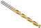 PATIKIL 6.6mm Drill Bit, M42 8% Cobalt High-Speed Steel Jobber Straight Shank 135° Titanium Nitride (TiN) Coated for Hard Metal Stainless Steel - 1 Pack