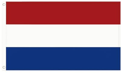 Brick Takeover Länder Flagge 150cm x 90cm, mit Metallösen (Niederlande)