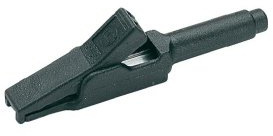 SKS Hirschmann 973889101 MA 260 SH Sicherheits-Abgreifklemme Steckanschluss 4mm CAT II 300V Rot, 5 Stück