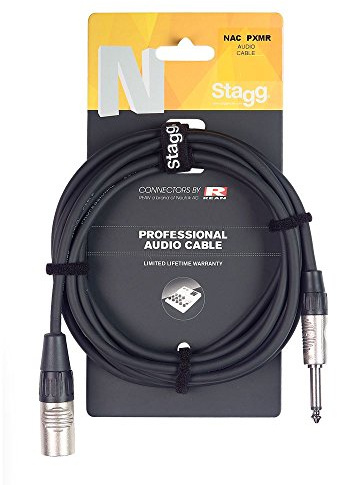 Stagg 19317 Câble Audio 6 m Noir