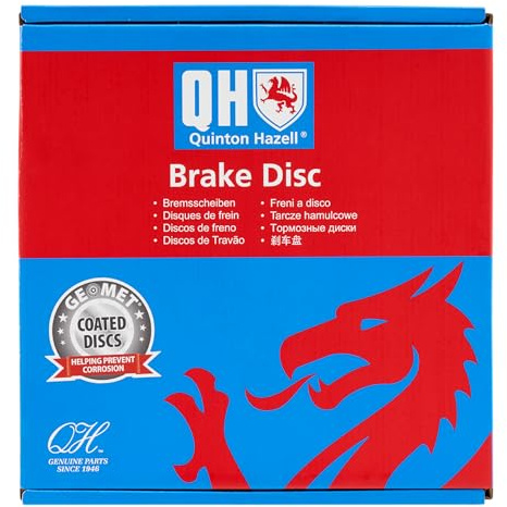 Quinton Hazell Brake Disc/Rotor | Single Disc | Rear | 5 Bolt Holes | Solid | BDC5432