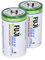 Fuji Enviromax 1.5V LR20 Super Alkaline Type D Batteries - No Harmful PVC & Heavy Metals Used, Long Lasting, Powerful, Size D Batteries (Pack of 2)
